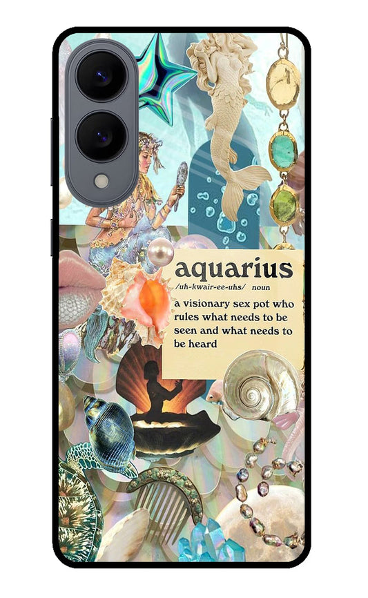 Aquarius Zodiac Samsung S25 Edge Back Cover