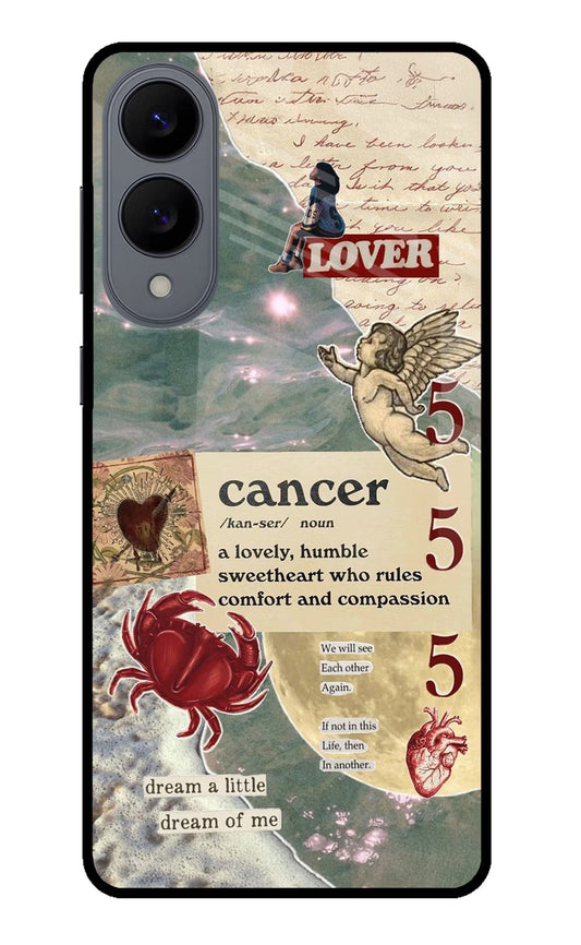 Cancer Zodiac Samsung S25 Edge Back Cover