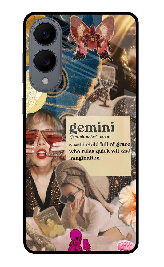 Gemini Zodiac Samsung S25 Edge Back Cover