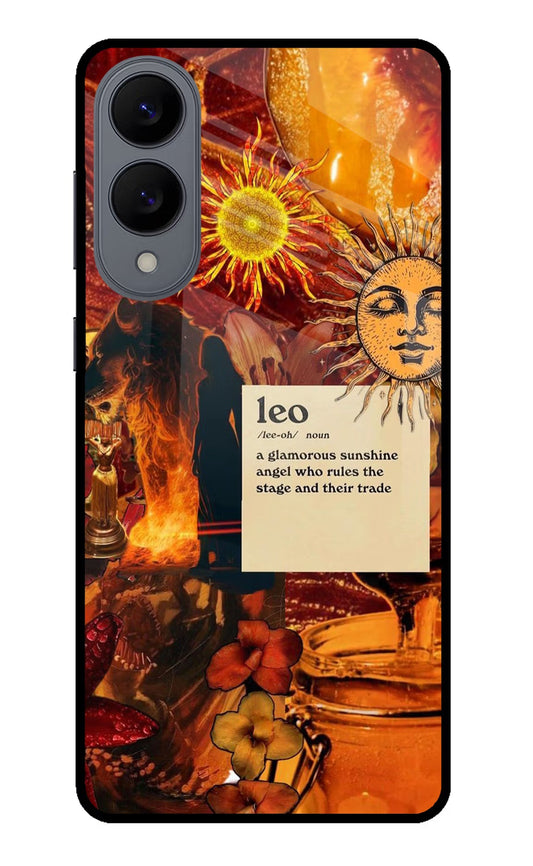 Leo Zodiac Samsung S25 Edge Back Cover