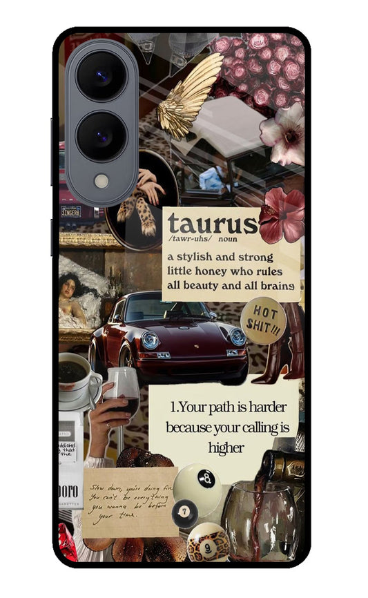 Taurus Zodiac Samsung S25 Edge Back Cover