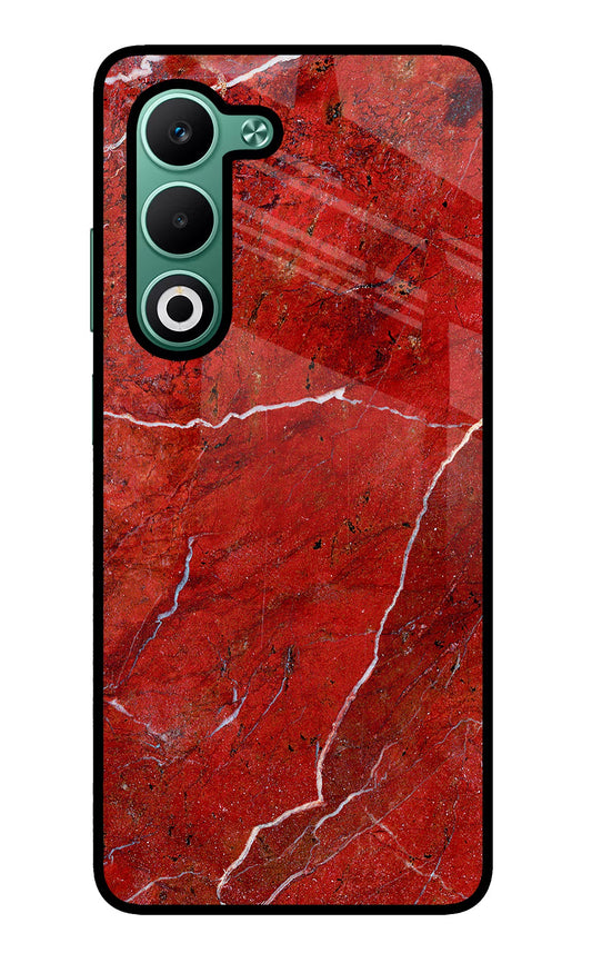 Red Marble Design Oppo A5 5G Back Cover