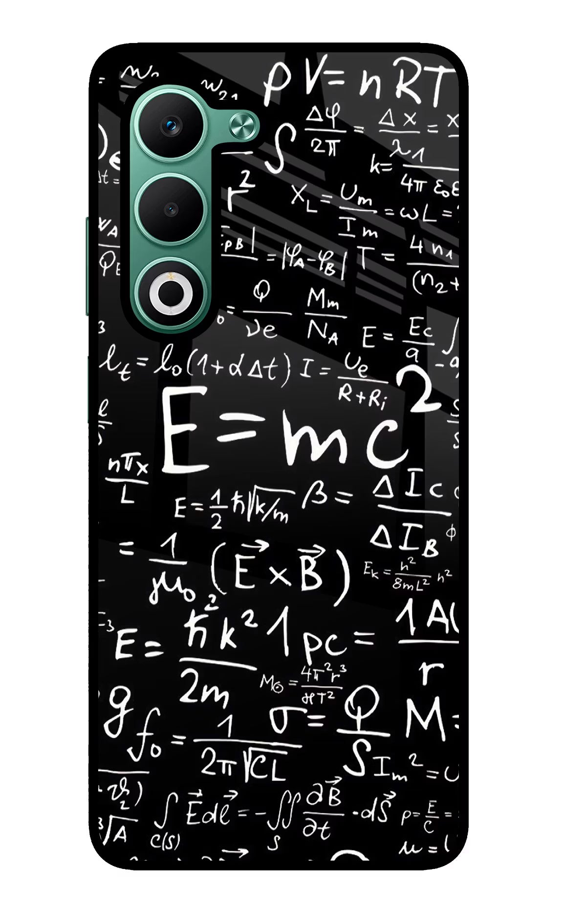 Physics Formula Oppo A5 5G Glass Case
