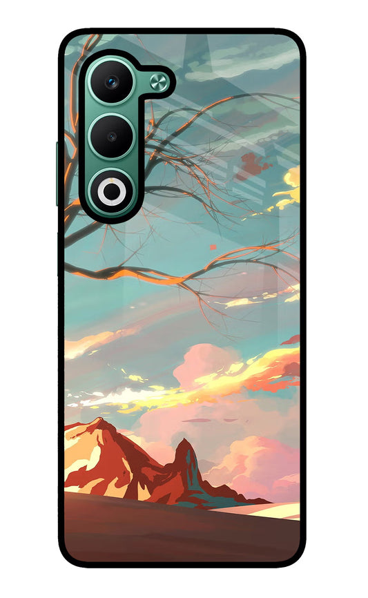 Scenery Oppo A5 5G Glass Case