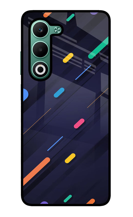 Abstract Design Oppo A5 5G Glass Case