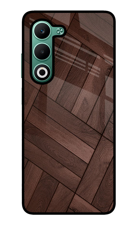 Wooden Texture Design Oppo A5 5G Glass Case