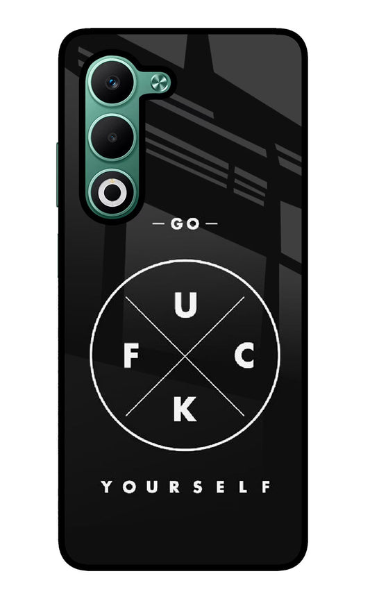 Go Fuck Yourself Oppo A5 5G Glass Case