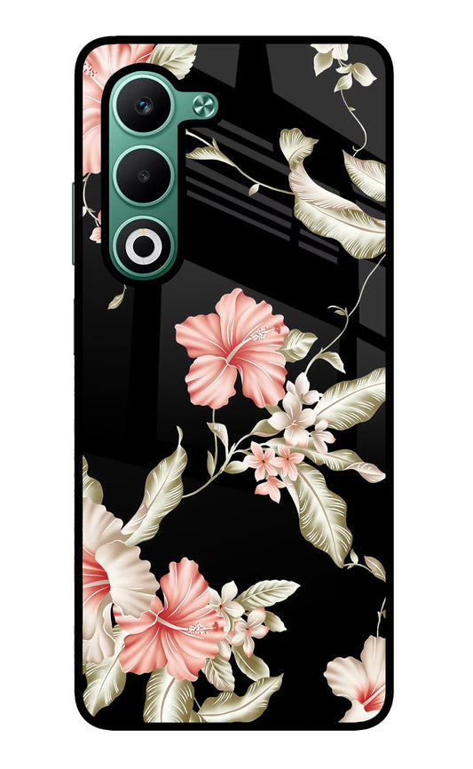 Flowers Oppo A5 5G Glass Case
