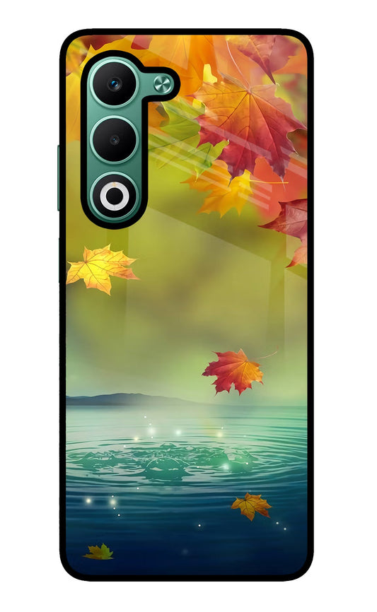 Flowers Oppo A5 5G Glass Case