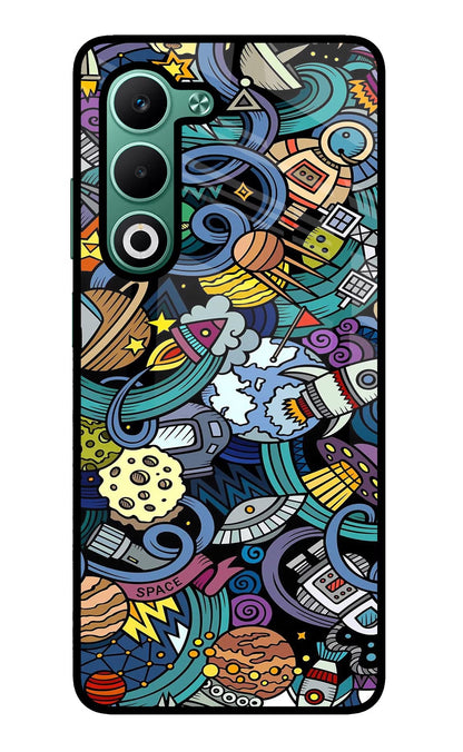 Space Abstract Oppo A5 5G Back Cover