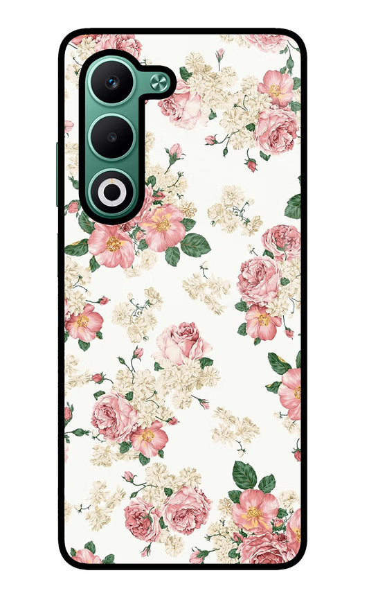 Flowers Oppo A5 5G Glass Case