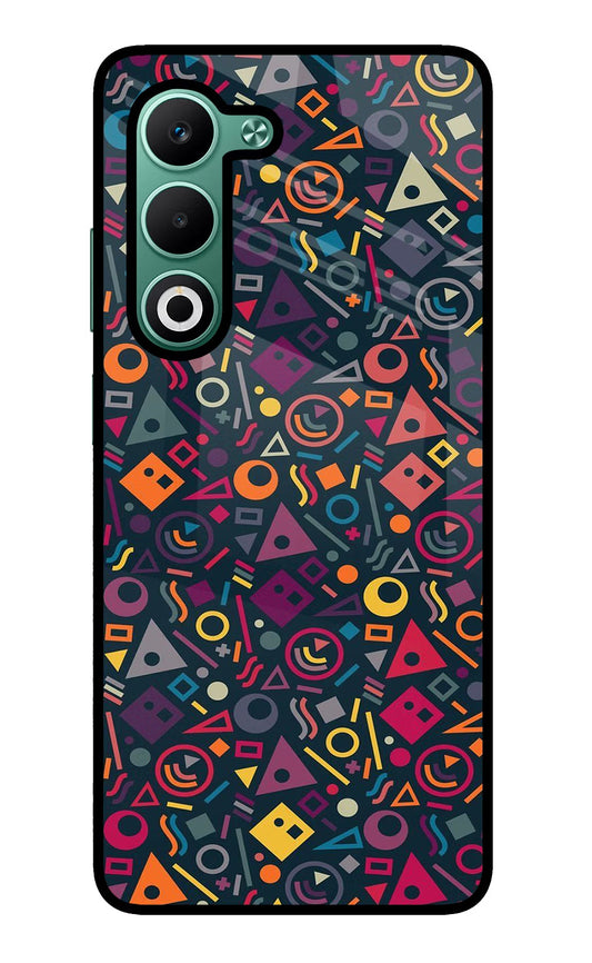 Geometric Abstract Oppo A5 5G Glass Case