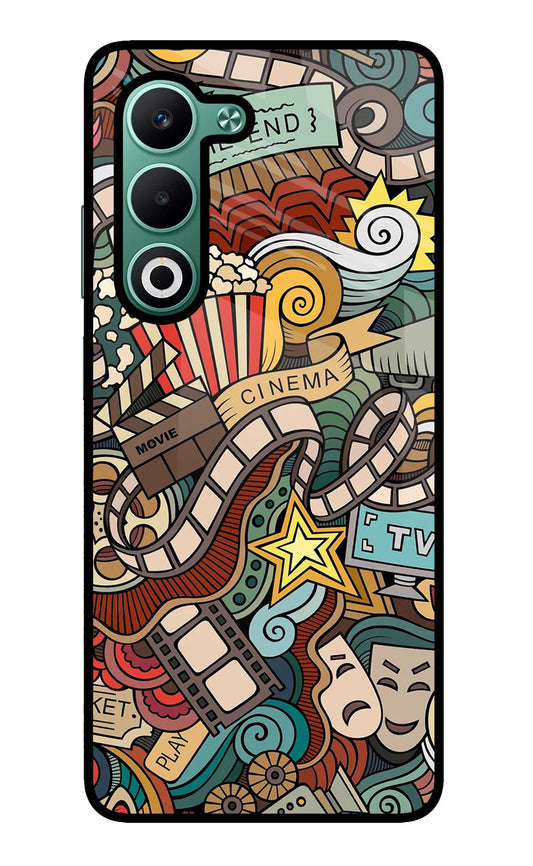 Cinema Abstract Oppo A5 5G Glass Case