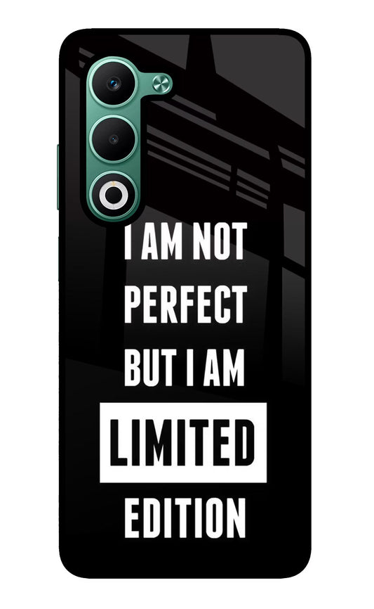 I Am Not Perfect But I Am Limited Edition Oppo A5 5G Back Cover