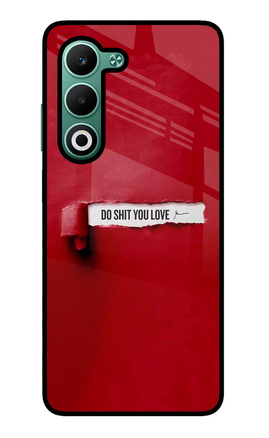 Do Shit You Love Oppo A5 5G Back Cover