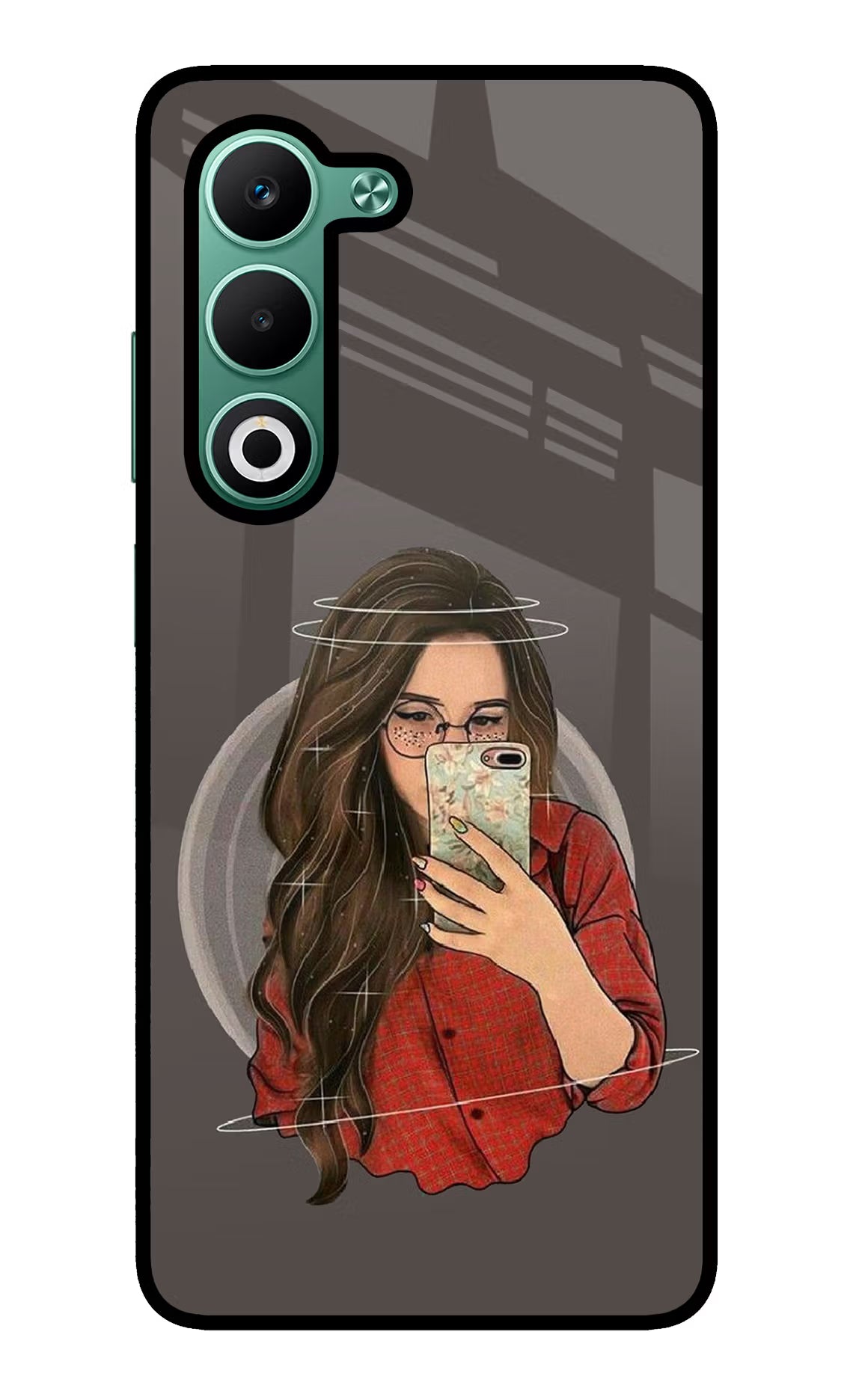 Selfie Queen Oppo A5 5G Glass Case