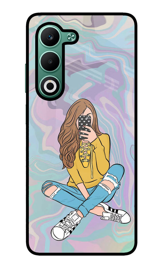 Selfie Girl Oppo A5 5G Back Cover