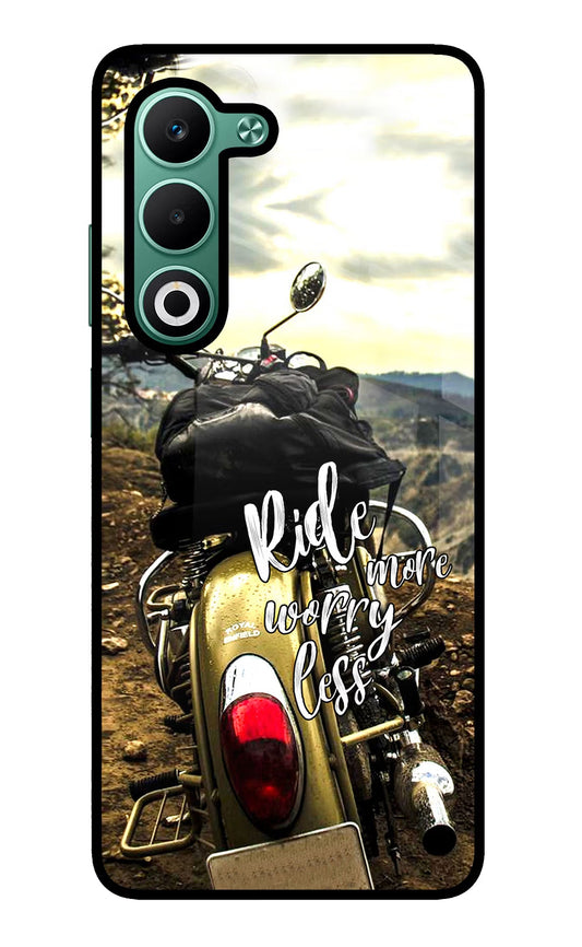 Ride More Worry Less Oppo A5 5G Back Cover