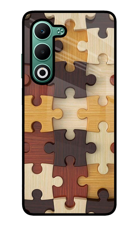Wooden Puzzle Oppo A5 5G Back Cover