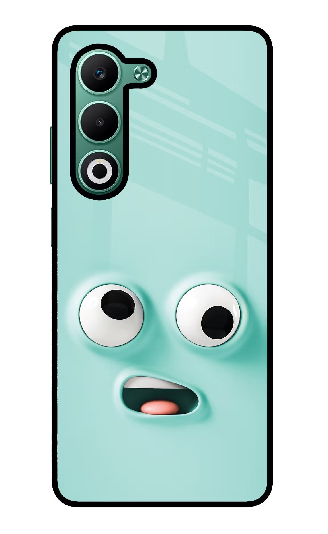 Funny Cartoon Oppo A5 5G Glass Case