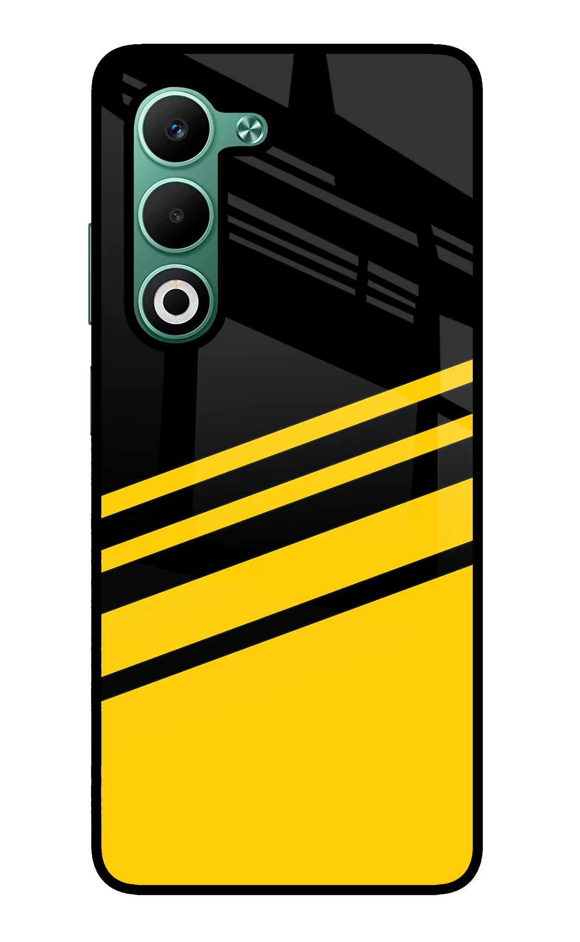 Yellow Shades Oppo A5 5G Glass Case