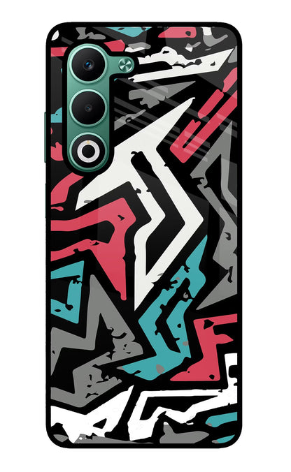 Geometric Graffiti Oppo A5 5G Back Cover
