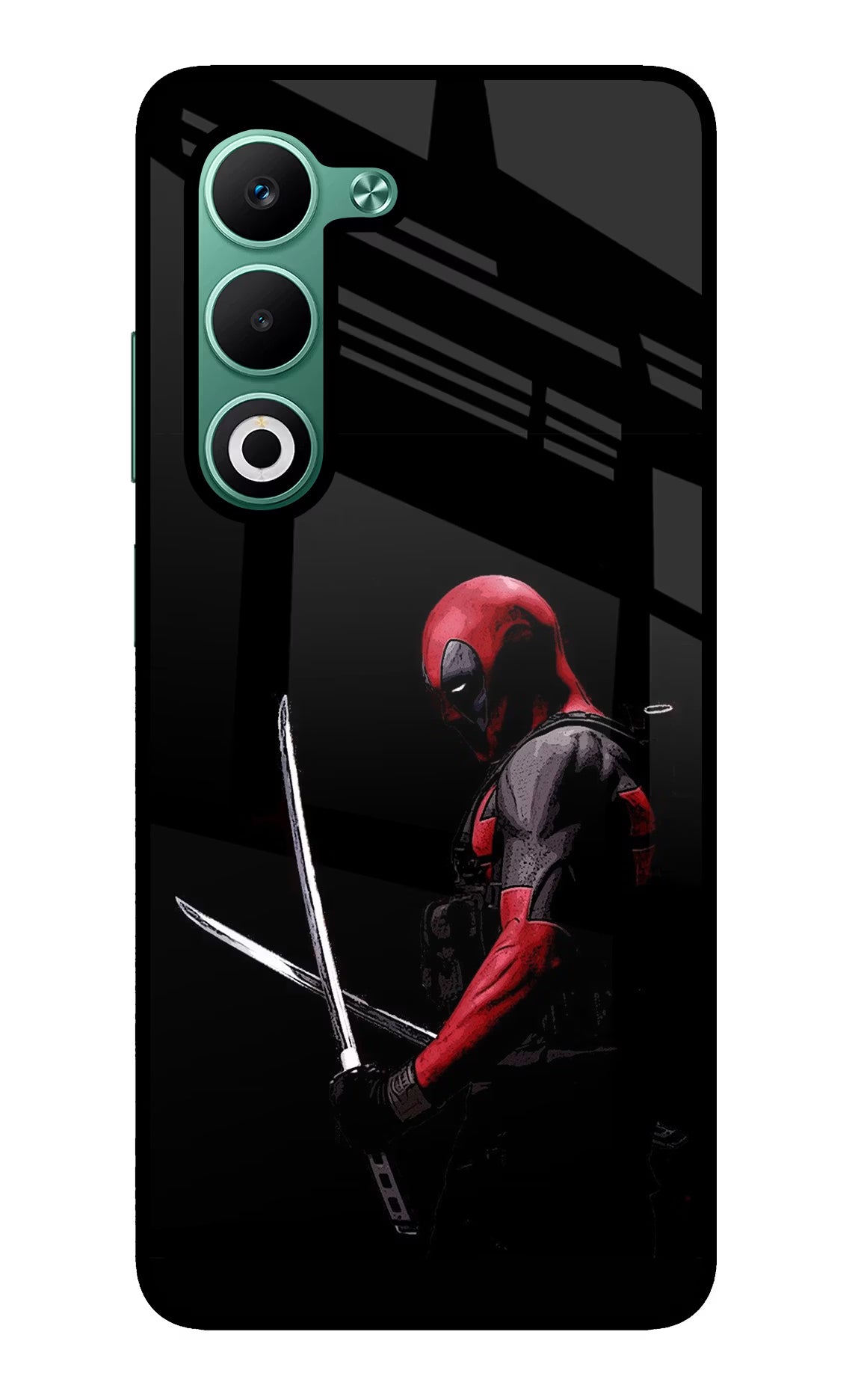Deadpool Oppo A5 5G Glass Case