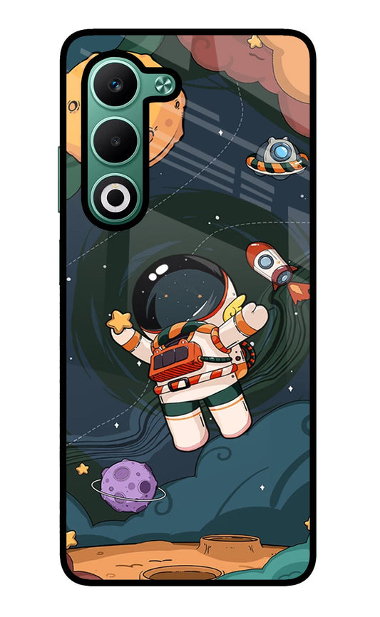 Cartoon Astronaut Oppo A5 5G Back Cover