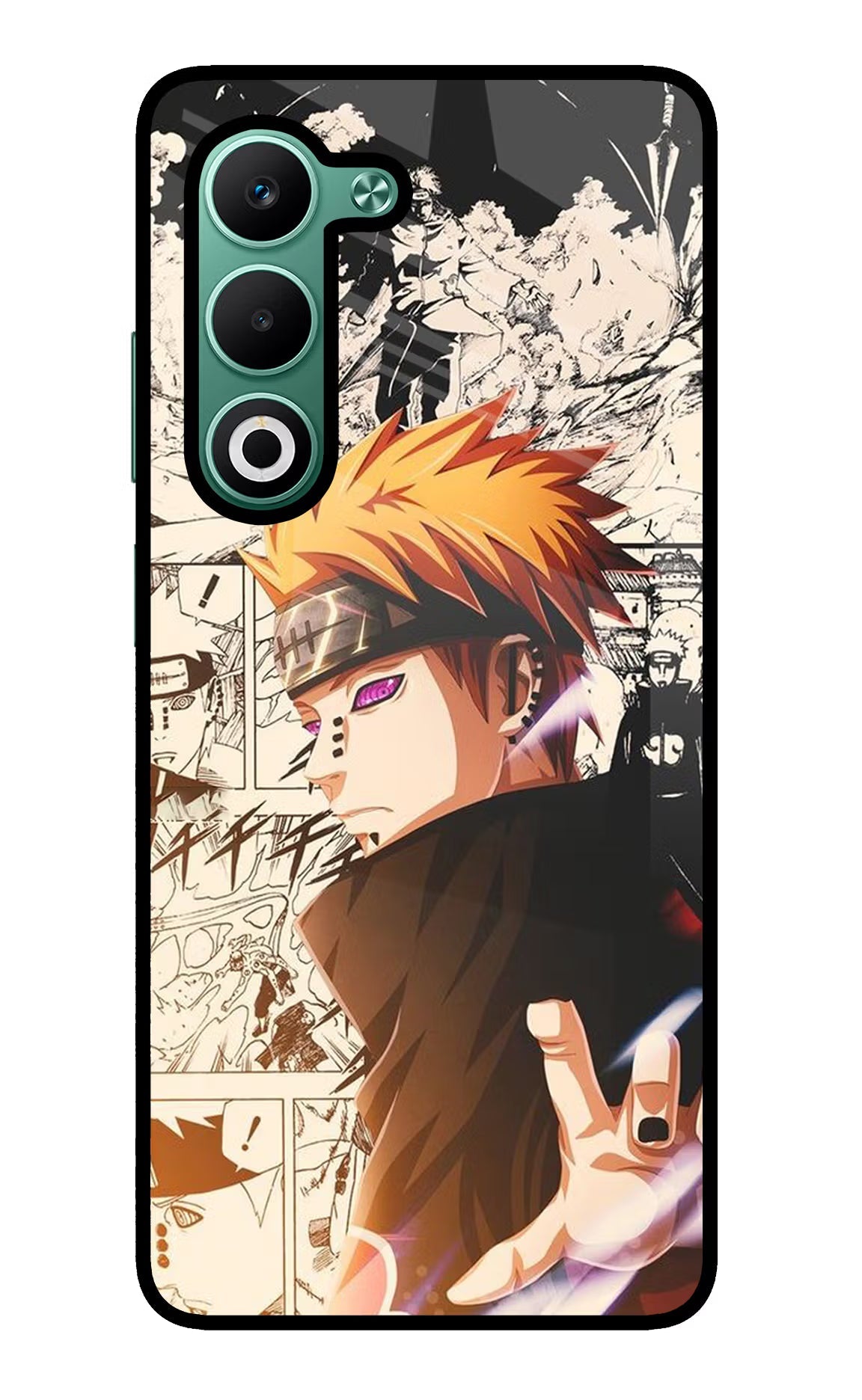 Pain Anime Oppo A5 5G Glass Case