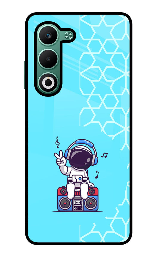 Cute Astronaut Chilling Oppo A5 5G Back Cover