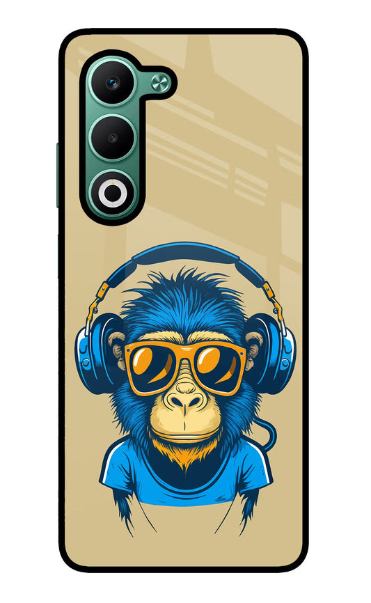 Monkey Headphone Oppo A5 5G Back Cover