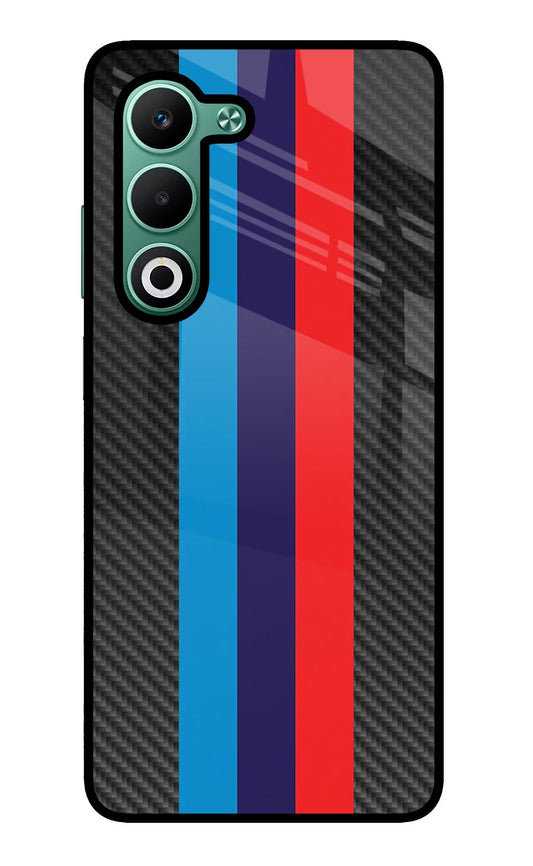 BMW Stripes Pattern Oppo A5 5G Glass Case