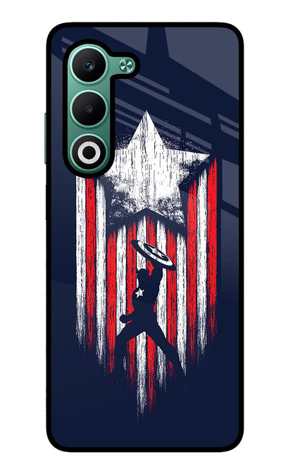 Captain America Marvel Art Oppo A5 5G Back Cover
