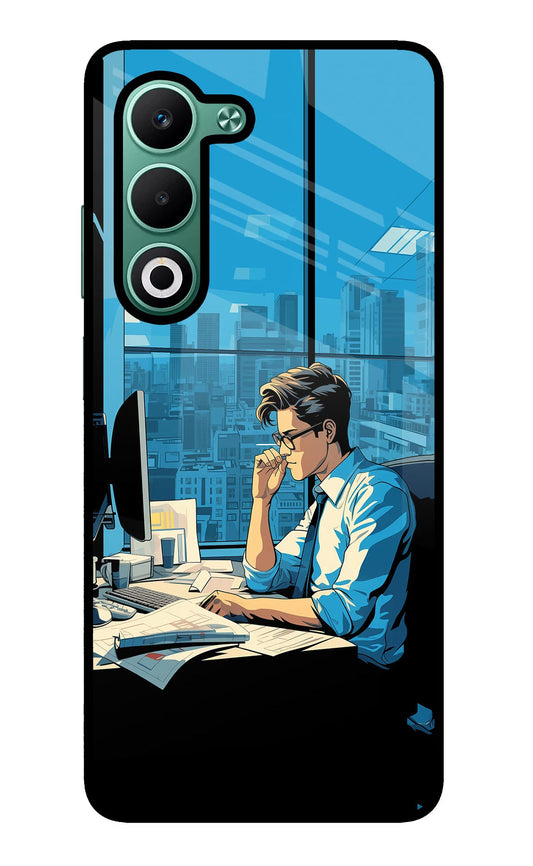 Focused Hustler (AI Generated) Oppo A5 5G Back Cover