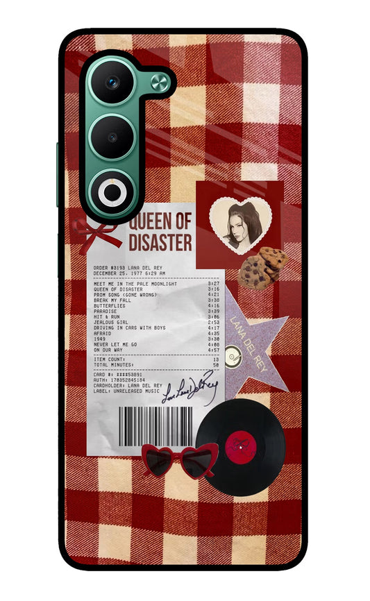 Queen of Disaster Oppo A5 5G Glass Case