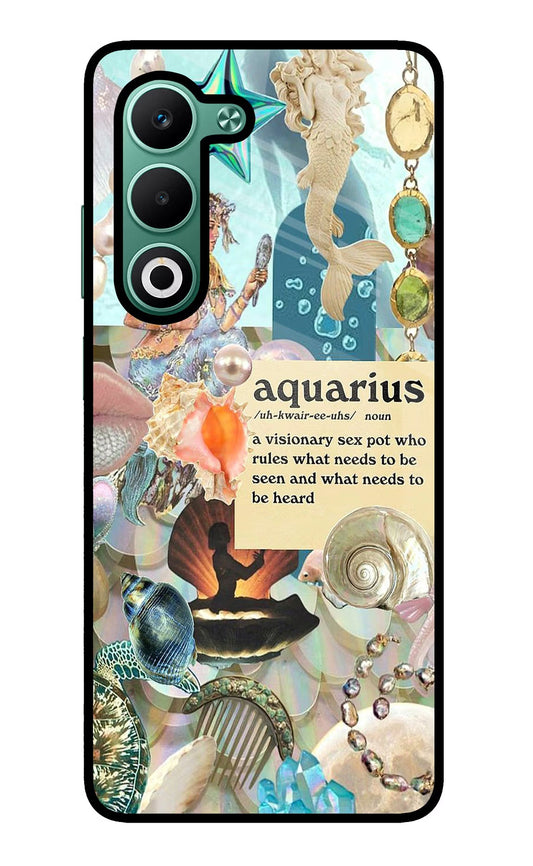 Aquarius Zodiac Oppo A5 5G Glass Case