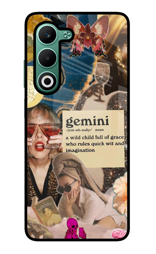 Gemini Zodiac Oppo A5 5G Glass Case