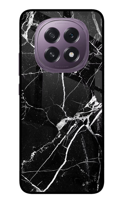 Black Marble Pattern Oppo F29 5G Back Cover