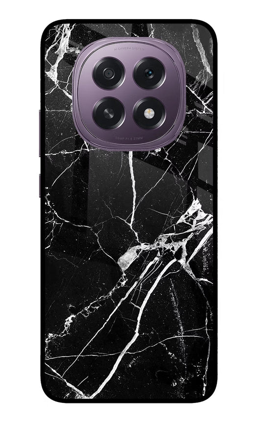 Black Marble Pattern Oppo F29 5G Back Cover