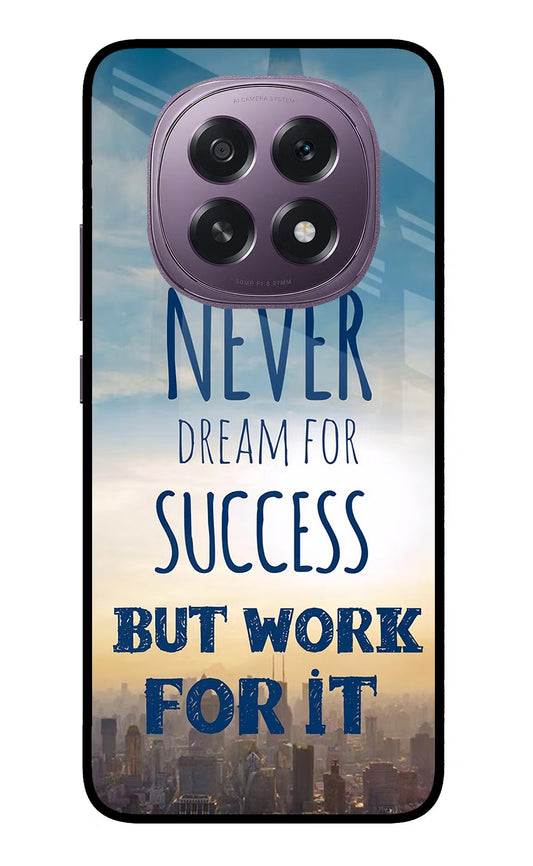 Never Dream For Success But Work For It Oppo F29 5G Back Cover