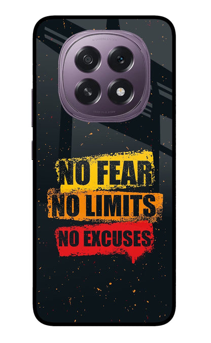 No Fear No Limits No Excuse Oppo F29 5G Back Cover