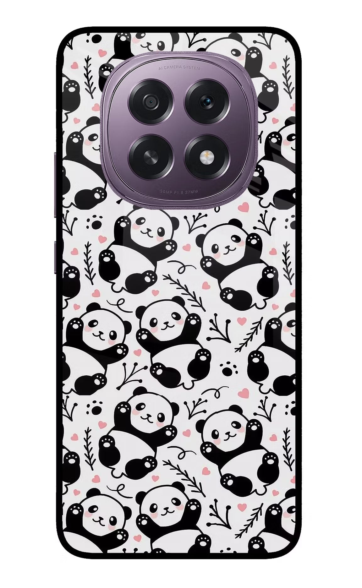 Cute Panda Oppo F29 5G Back Cover