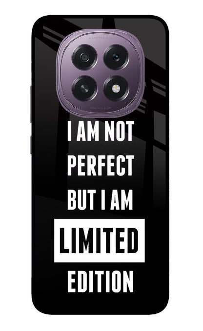 I Am Not Perfect But I Am Limited Edition Oppo F29 5G Back Cover