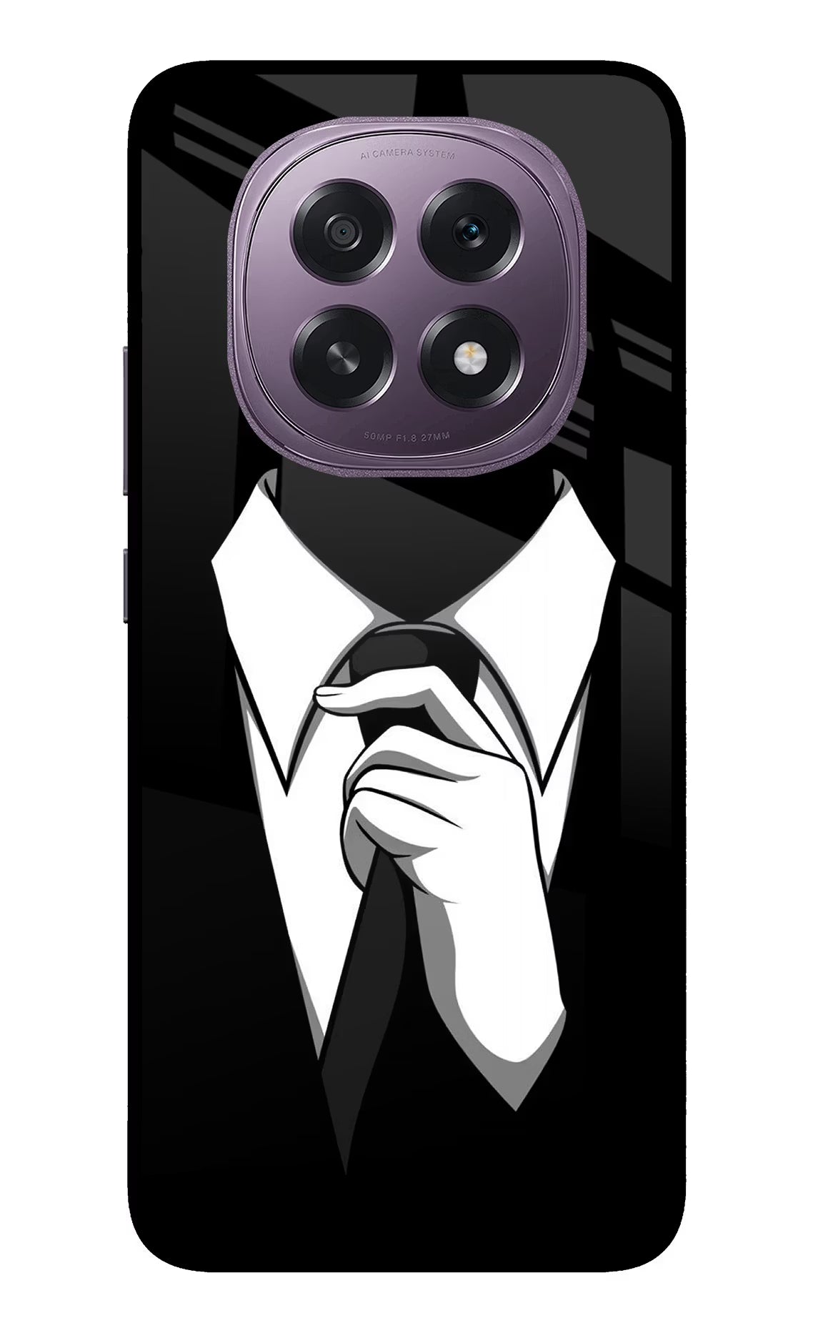 Black Tie Oppo F29 5G Back Cover