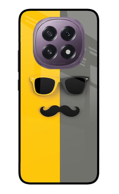 Sunglasses with Mustache Oppo F29 5G Back Cover