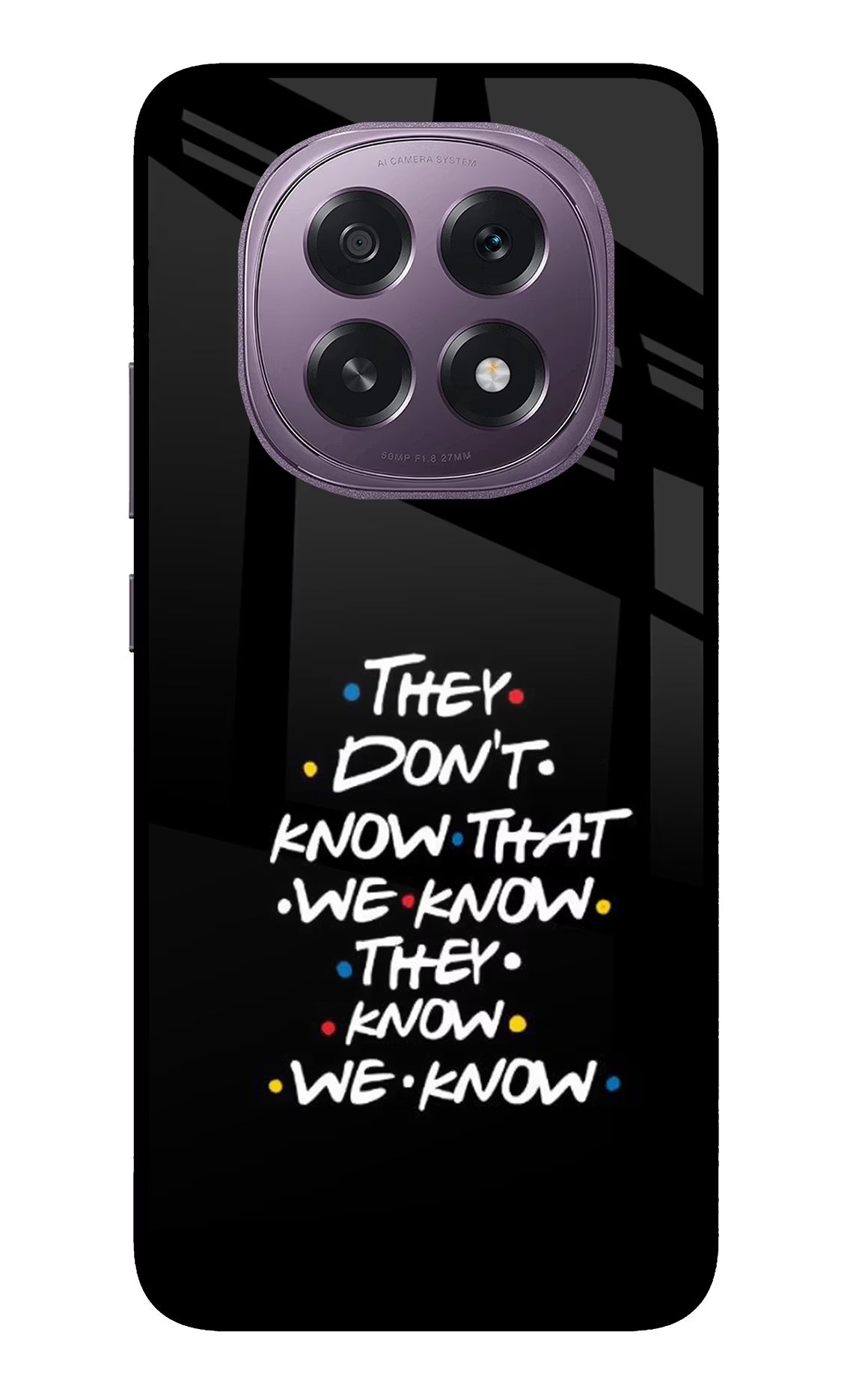 FRIENDS Dialogue Oppo F29 5G Glass Case