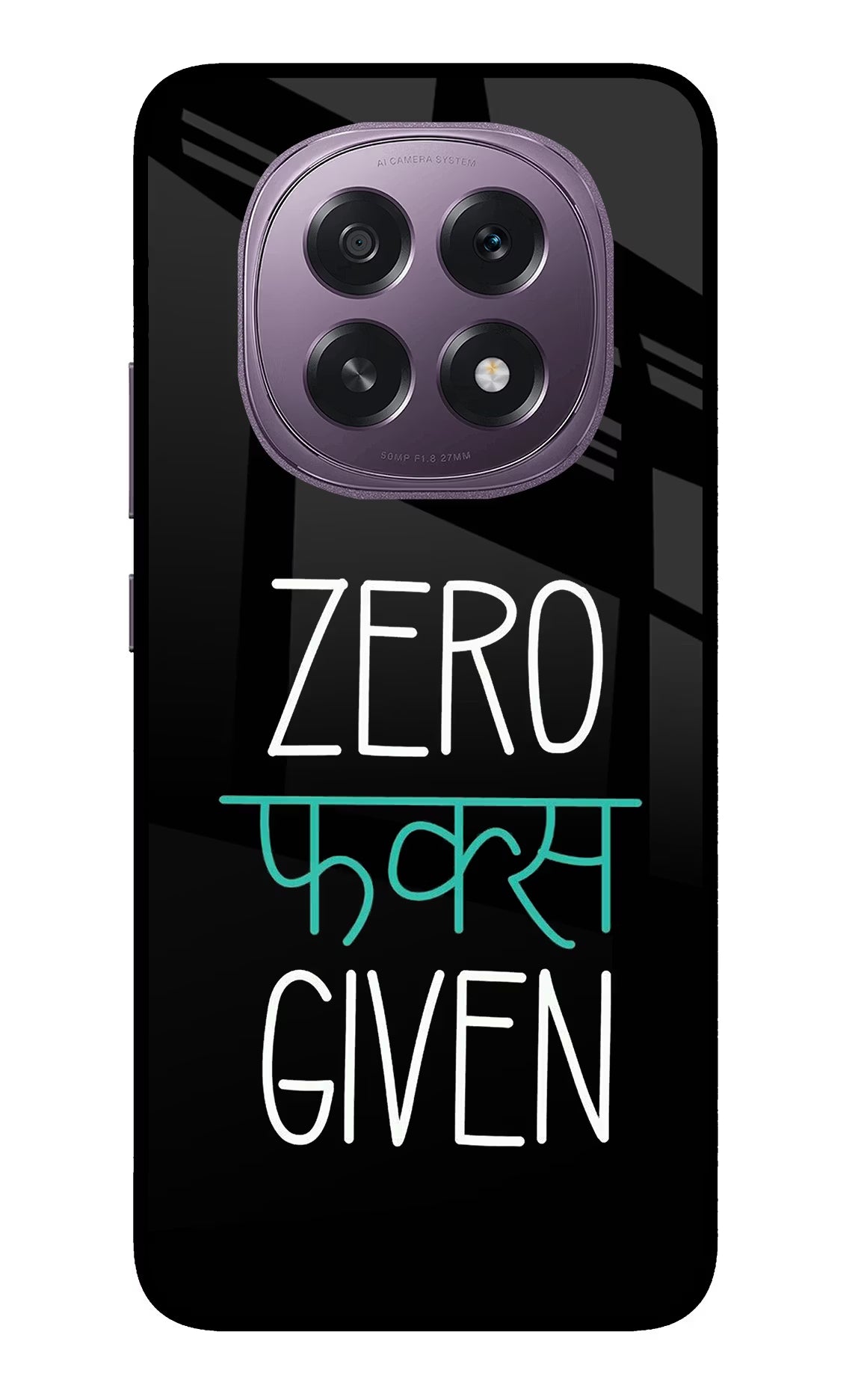 Zero Fucks Given Oppo F29 5G Back Cover