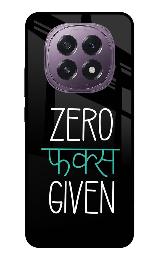 Zero Fucks Given Oppo F29 5G Back Cover