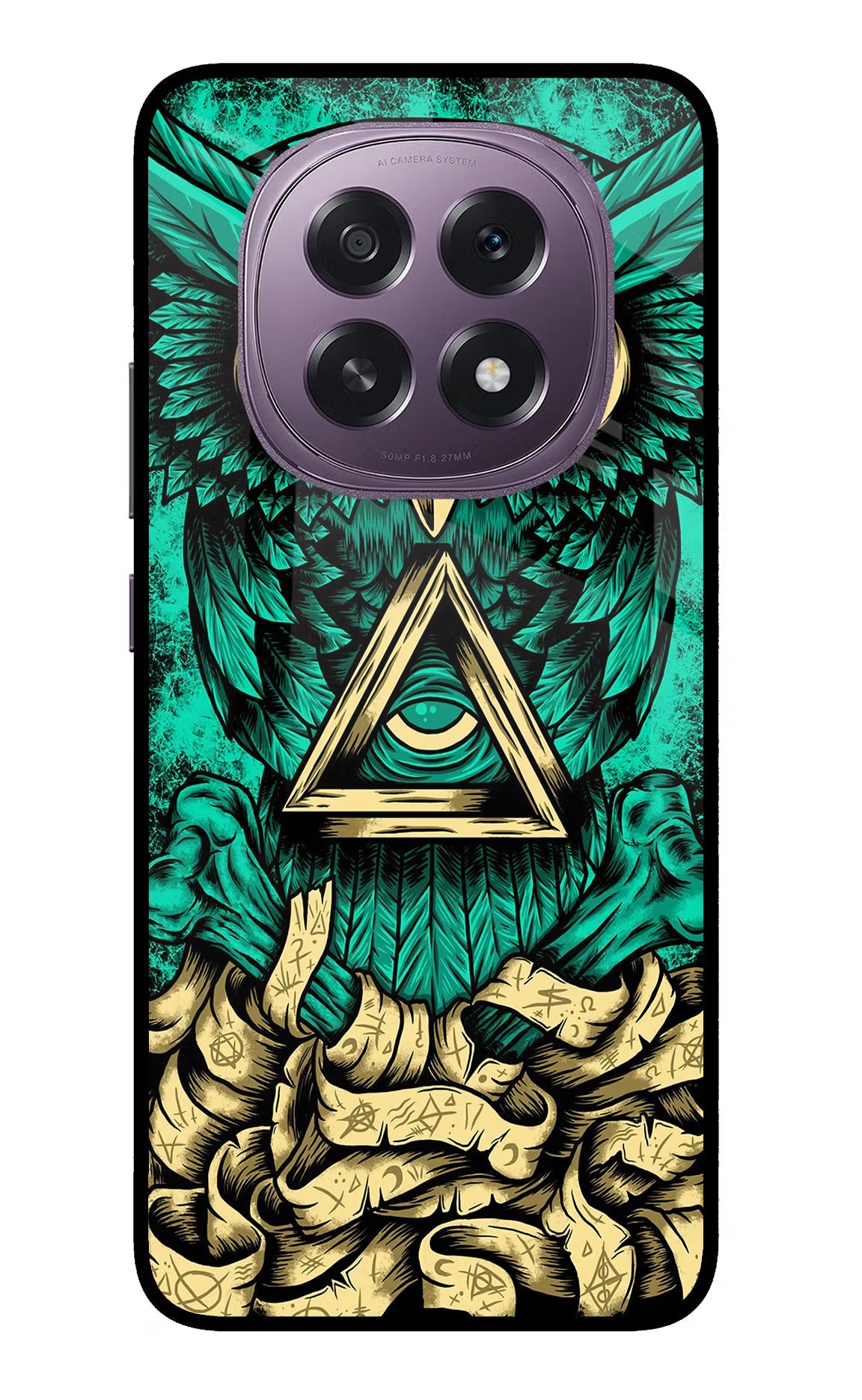 Green Owl Oppo F29 5G Glass Case