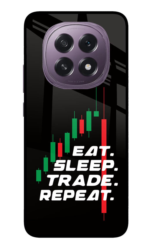 Eat Sleep Trade Repeat Oppo F29 5G Back Cover